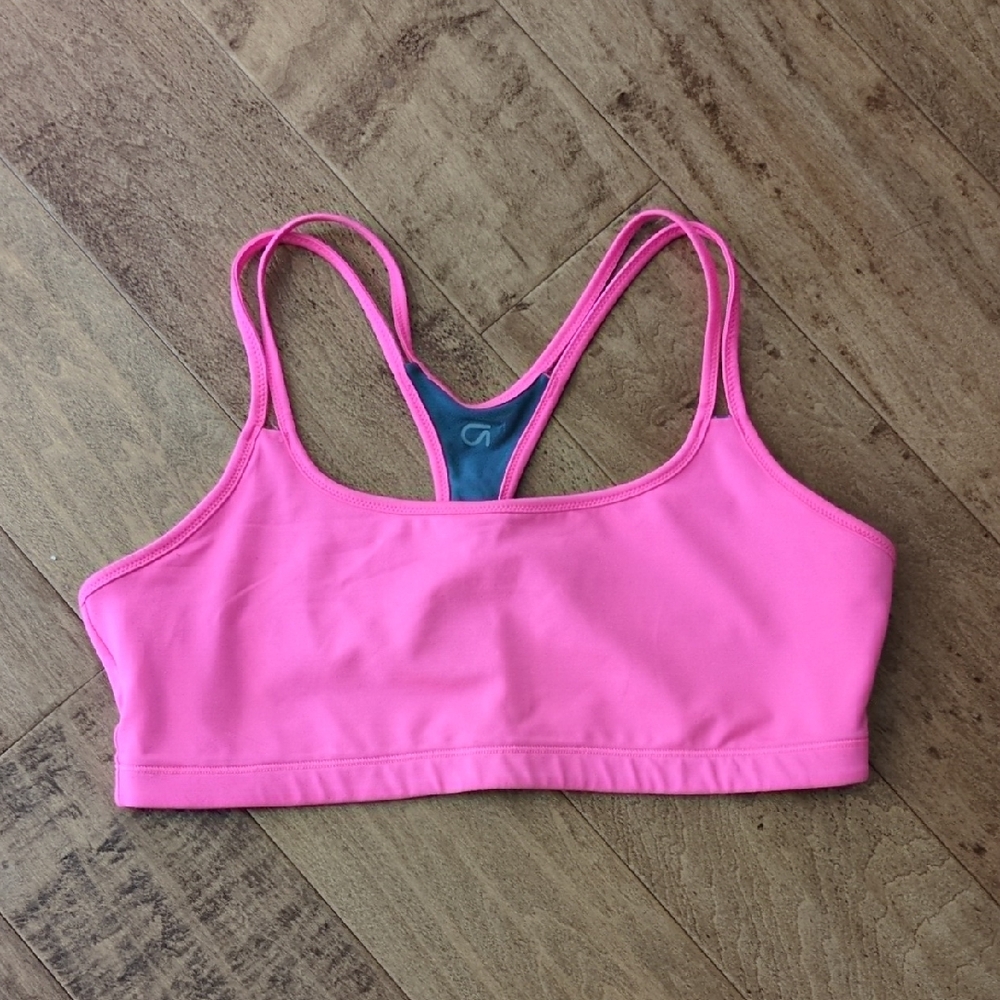 GAP Pink Racerback Bikini Swim Top